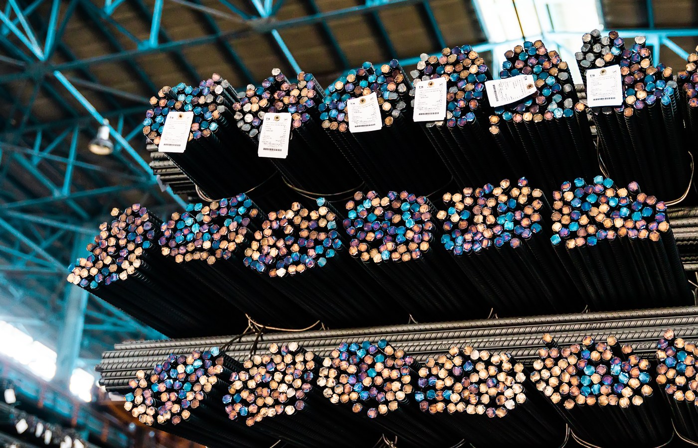 Finished rebar bundles